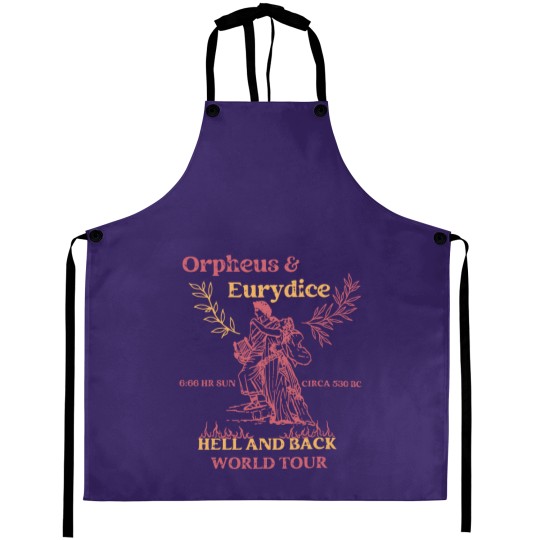 Discover Orpheus and Eurydice Aprons, Mythology Aprons, Vintage Greek Mythology Poet Aprons