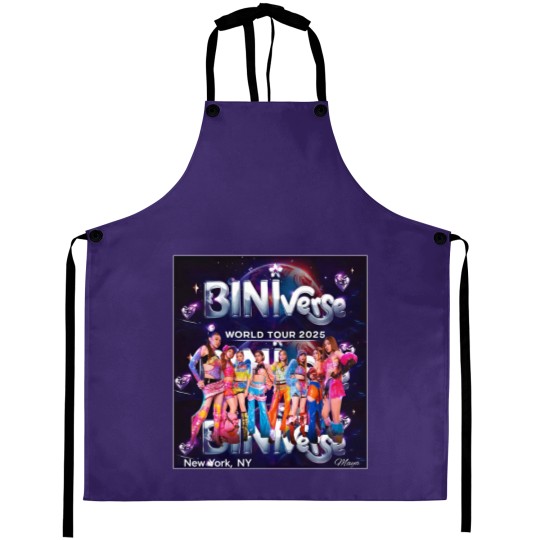 Discover BiniVerse World Tour 2025 Concert Aprons, Bini Blooms Concert Aprons, bini tour concert 2025