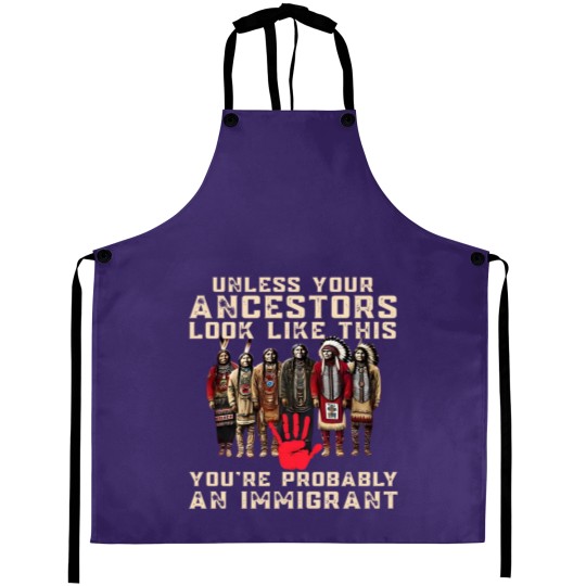 Discover Native American Aprons Indigenous Aprons Unless Your Ancestors Aprons Ancestors Aprons Native American Red Aprons