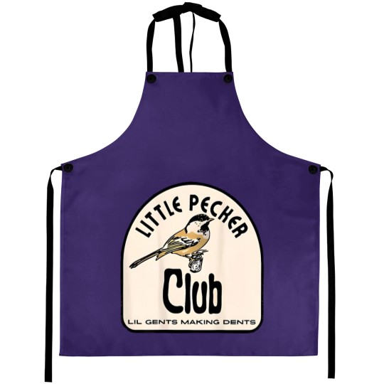 Discover Little Pecker Club Aprons