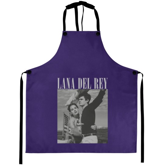 Discover Lana del rey Norman Rockwell Aprons