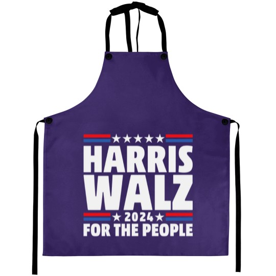 Discover Harris Walz For The People Campaign Aprons