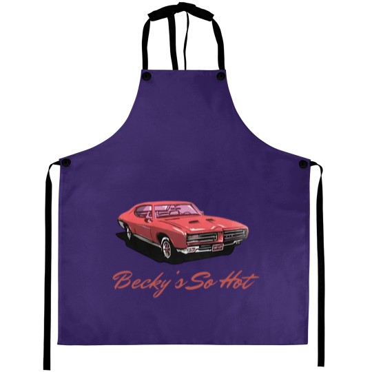 Discover Beckys So Hot Car Aprons
