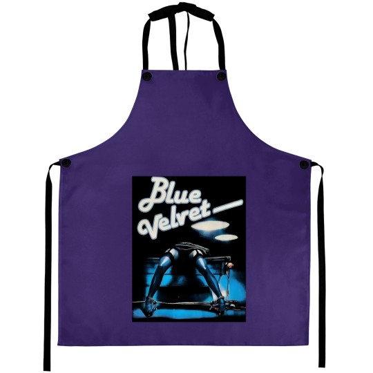 Discover Blue Velvet Movie David Lynch Aprons Unisex Short Sleeve Cotton Aprons