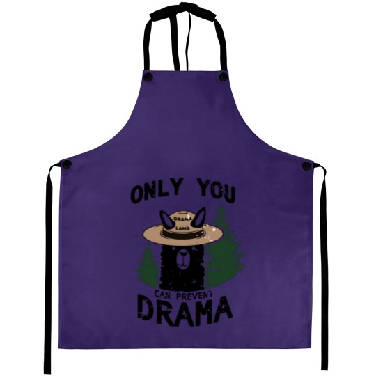 Discover Only You Can Avoid the Drama, Llama Smokey Parody, Llama Super Soft Aprons