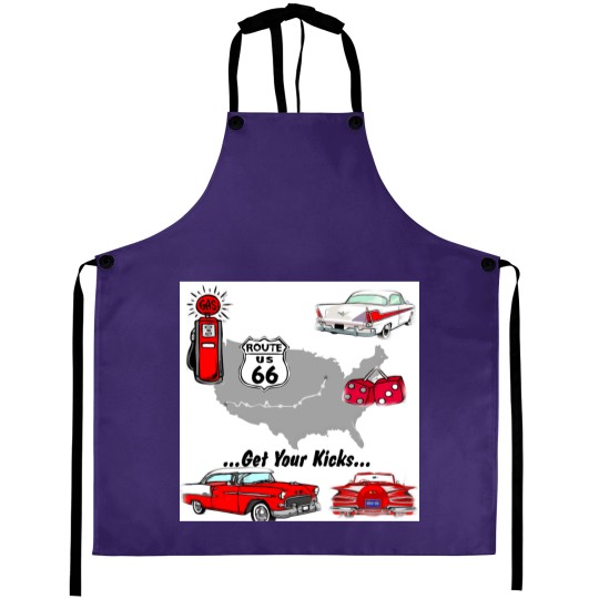 Discover Vintage Get your kicks s and gifts Aprons