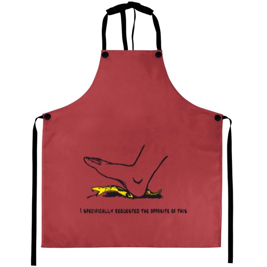 Discover I specifically requested the opposite of this - Dont tread on me parody Gadsden flag with snek Aprons