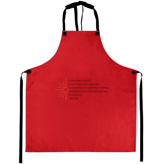 Discover Wild Geese | Mary Oliver Aprons