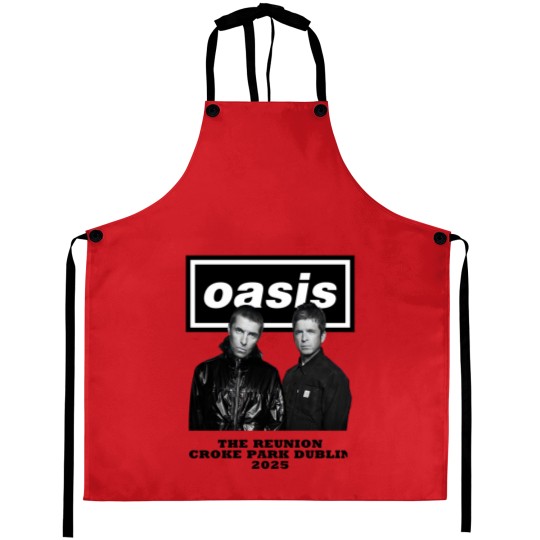 Discover Oasis Croke Park Dublin 2025 The Reunion graphic Aprons
