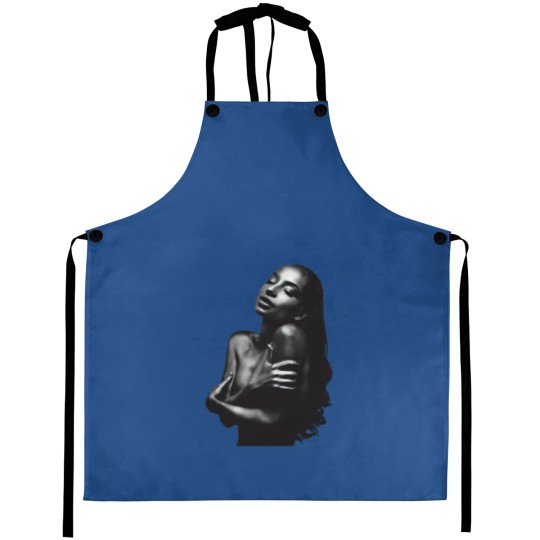 Discover Sade Love Deluxe Fan Art Unisex Aprons, Exclusive Sade Album Cover Aprons
