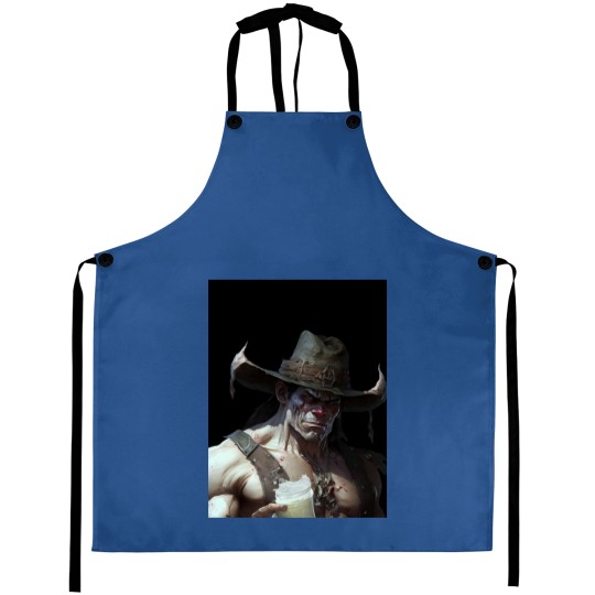 Discover Big-Ork Graphic Aprons
