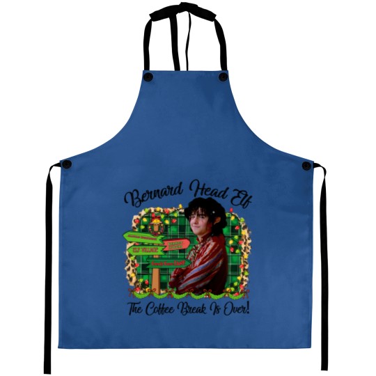 Discover Bernard Head Elf The Coffee Break Is Over The Santa Clause Movie  Aprons