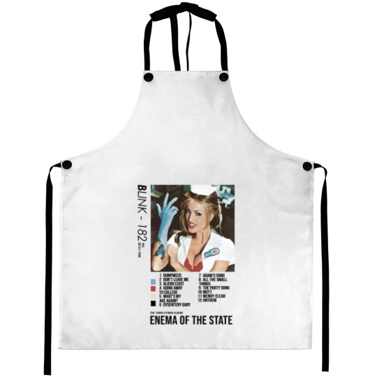 Discover B182 Enema of the State Aprons, Aprons