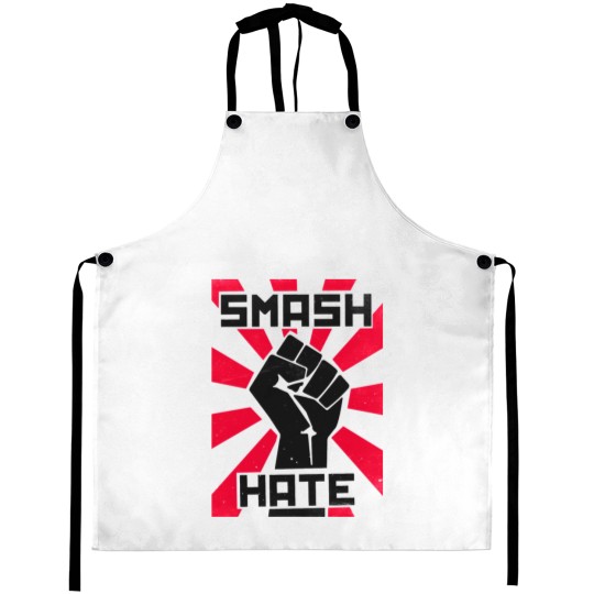 Discover Smash Hate Classic Aprons