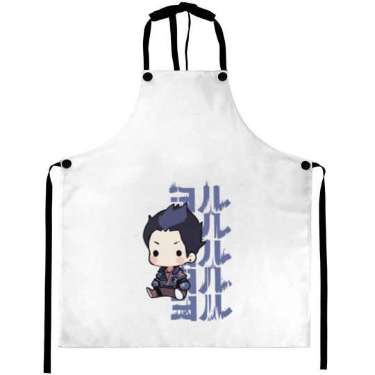 Discover Cute Chibi Agent Yoru Valorant Aprons