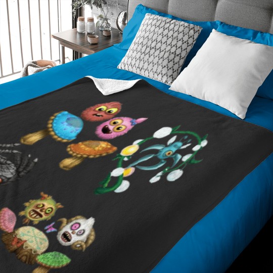 Discover my singing monsters Baby Blankets