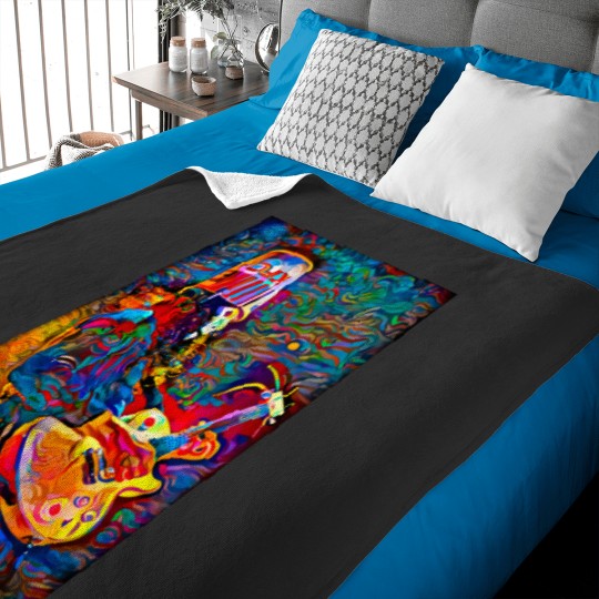 Discover Buckethead Rainbowaves Premium Baby Blankets