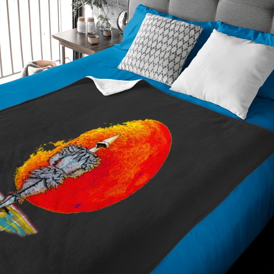 Discover Ziggy Pierrot tribute - Bowie Art - Baby Blankets
