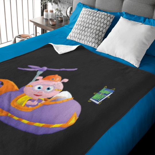 Discover Super WHY! Alpha Pig PlaneSuper WHY! Alpha Pig Plane Baby Blankets