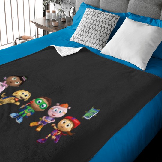 Discover Super WHY! Super Readers GroupSuper WHY! Super Readers Group Baby Blankets
