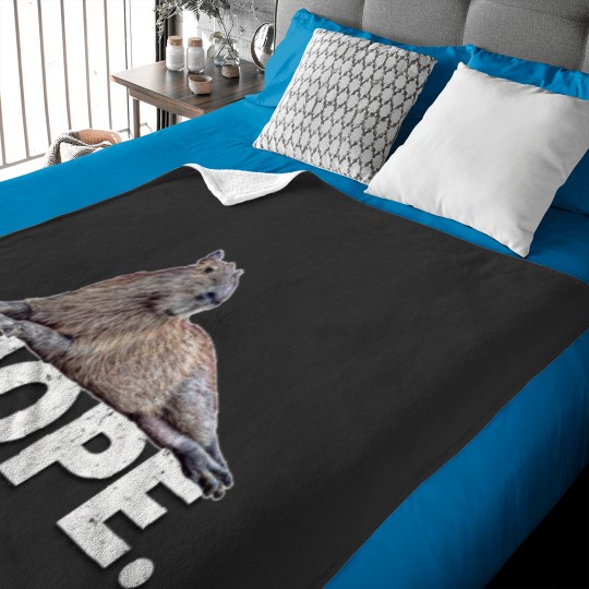 Discover Capybar a Baby Blankets