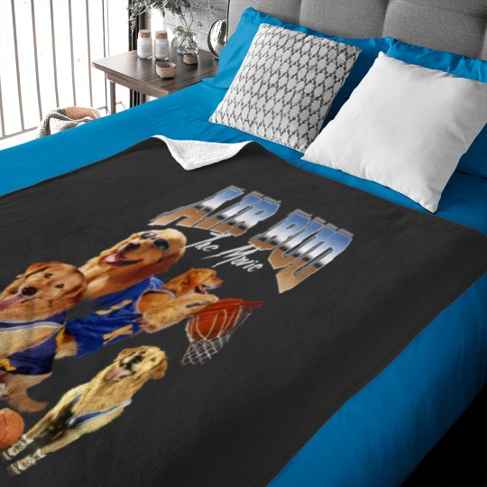 Discover Vintage 90's Bootleg Style Air Bud Baby Blankets