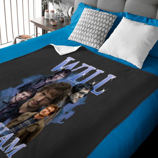 Discover Will Graham Vintage Washed Baby Blankets 90s TV Series Hannibal Baby Blankets
