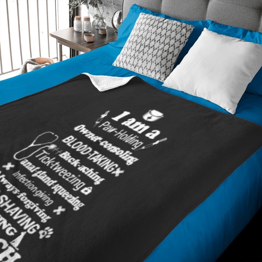 Discover Vet Tech Baby Blanket