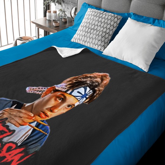 Discover DANIEL SAN - KARATE KID Baby Blankets