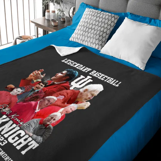 Discover Legendary Basketball Bob Knight 1940-2023 Thank You Baby Blankets