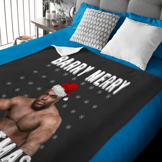 Discover Barry Merry Christmas Baby Blankets