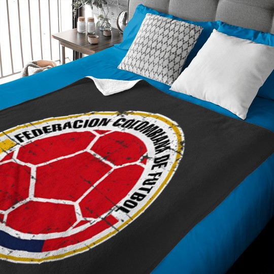 Discover Federacion Colombiana de Futbol - Grunge design - Colombia - Baby Blankets