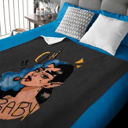Discover Oh Baby! Lolipop Girl   Oh Baby! Lolipop Girl Baby Blankets