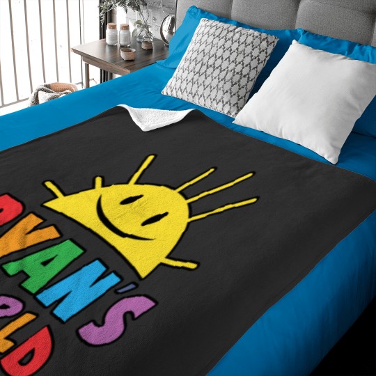Discover Ryans World Logo Baby Blankets