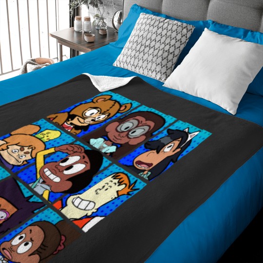 Discover Craig of the Creek Characters Blue Classic T-Shirt Baby Blankets