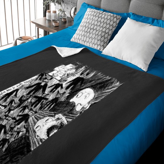 Discover Radiohead Scribble Grey Baby Blankets, A Rock Off  Baby Blankets
