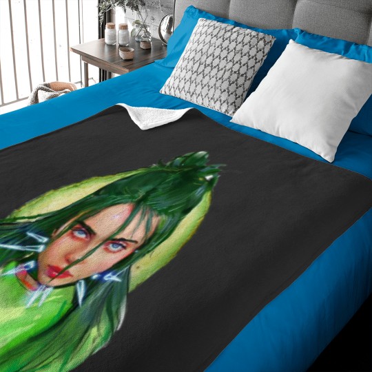 Discover Billie Eilish Vintage Baby Blanket