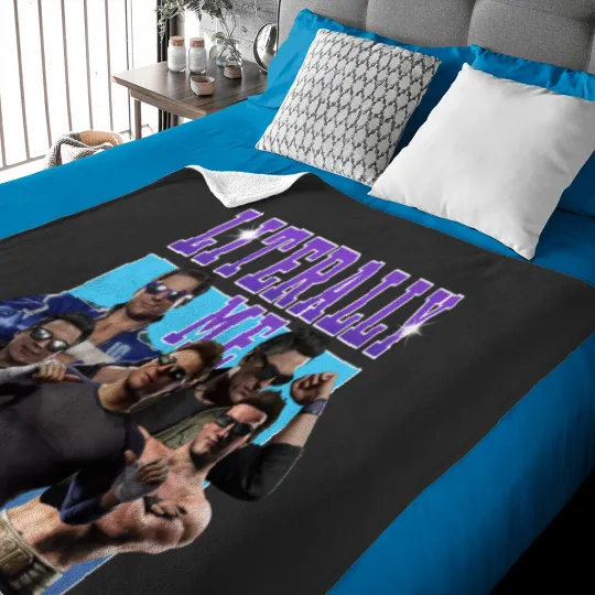 Discover Johnny Cage is Literally me Classic Baby Blankets, Johnny Cage Vintage Bootleg Baby Blankets