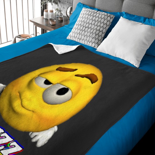 Discover w rizz cursed emoji0 Baby Blankets