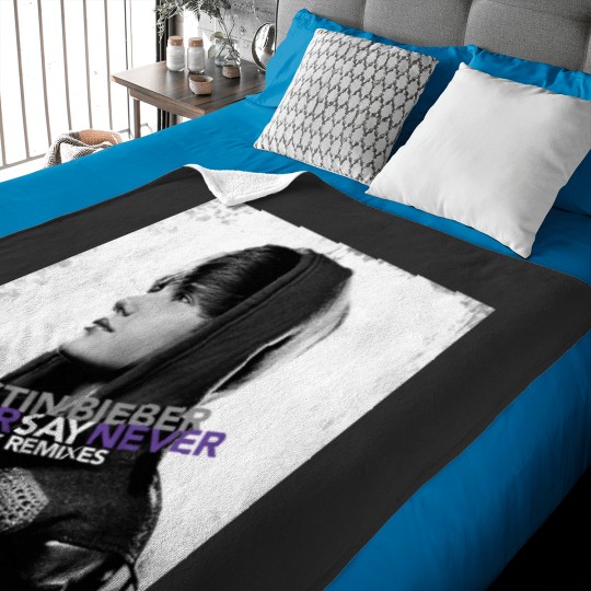 Discover Justin Bieber - Never Say Never Baby Blankets