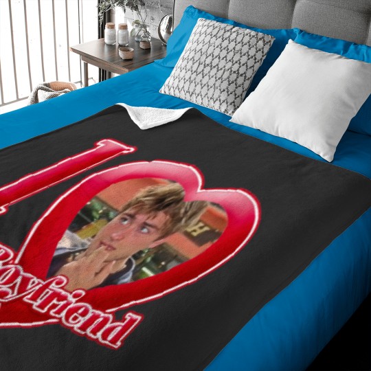 Discover i love my boyfriend damon albarn Baby Blankets