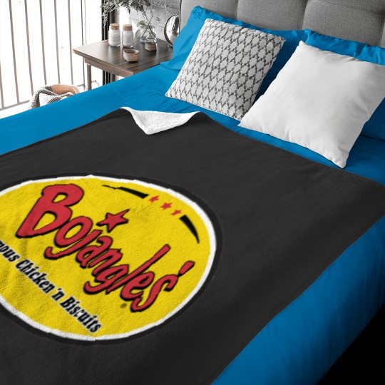 Discover Bojangles Famous Chicken N Biscuits Gift Halloween Day, Thanksgiving, Christmas Day Baby Blankets