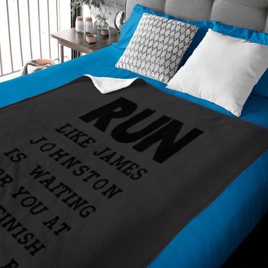 Discover RUN James Johnston Baby Blankets