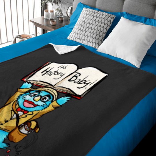 Discover Puppet History baby Premium Baby Blankets