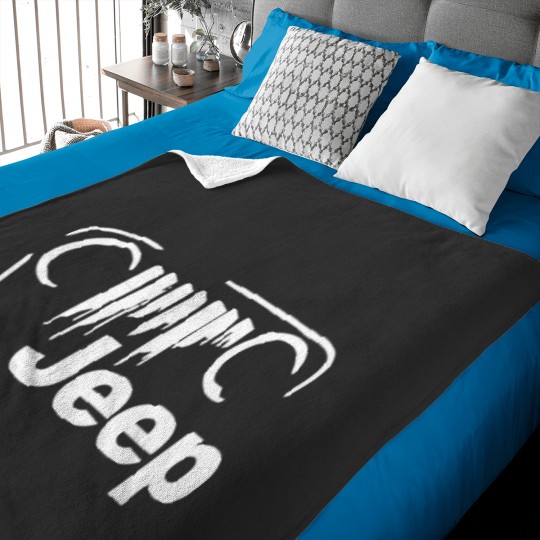 Discover Jeep Vintage Off Road Baby Blankets