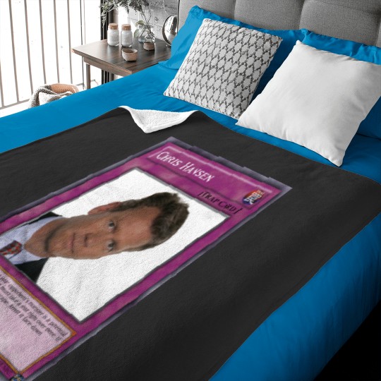 Discover Chris Hansen Trap Card Baby Blankets