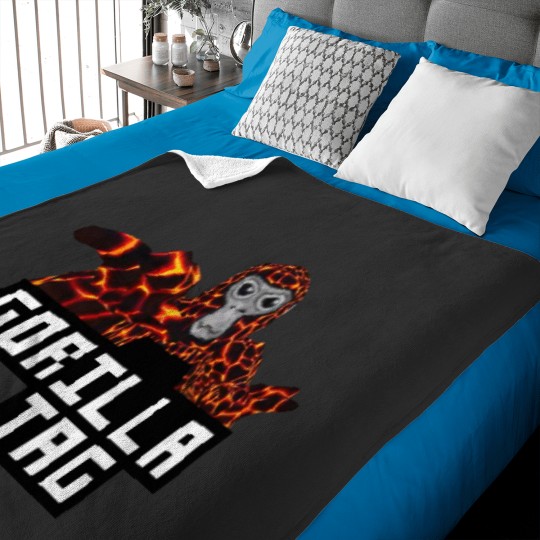Discover Gorilla Tag Lava Monkey Gorilla Monke by POLKART Baby Blankets