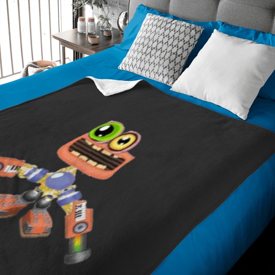 Discover my singing monsters wubbox Baby Blankets