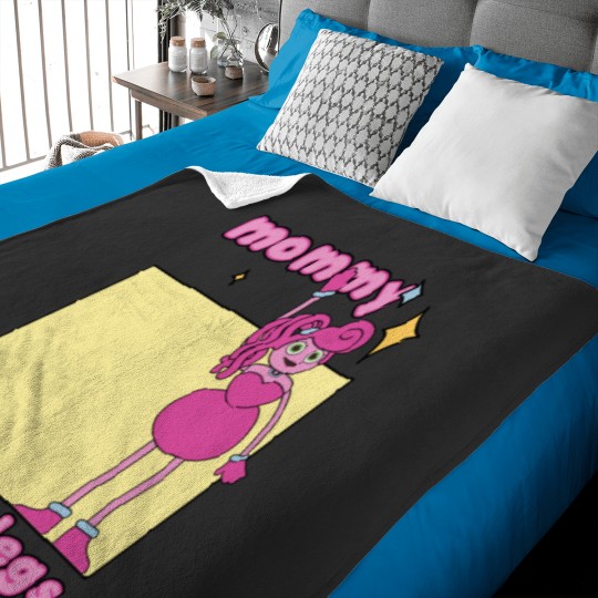 Discover Mommy Long Legs from Poppy Playtime Games 7 Baby Blankets