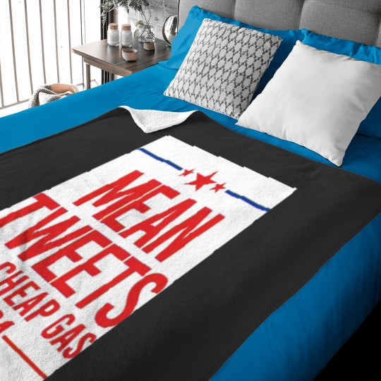 Discover Mean Tweets 2024 Baby Blankets